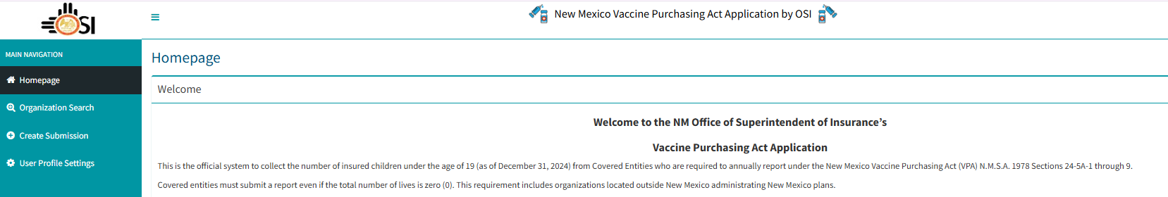 Aplicación de la Ley de compra de vacunas logo